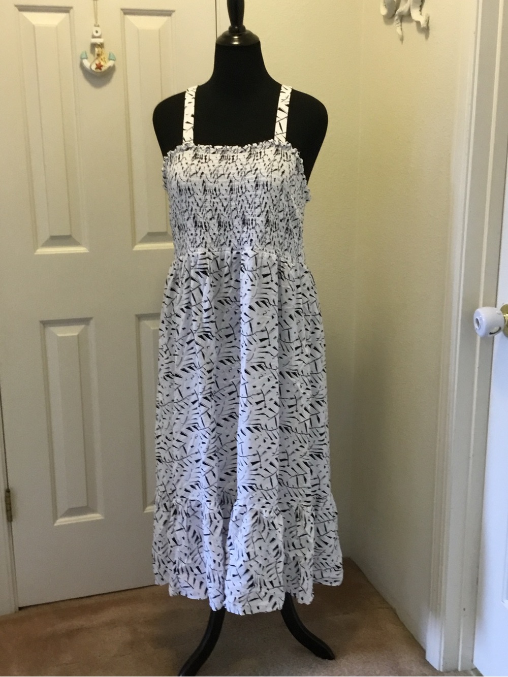 Black and White Summer Dress
